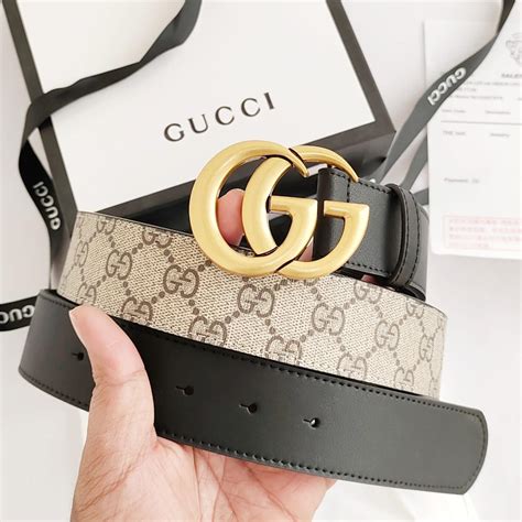 gucci cream gg belt|Gucci gg belt women's.